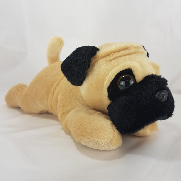 NWT AURORA Pug-ger Dog Plush Stuffed Animal Toy Lovey Pets Puppy Pug Dog - Picture 2 of 16